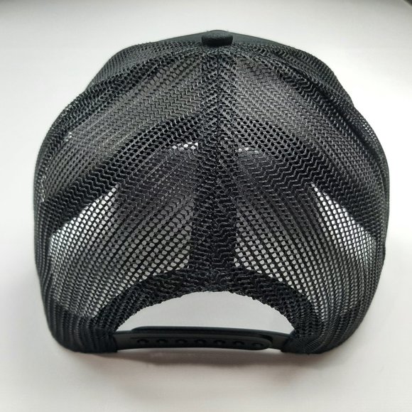 Cummins Trucker Original Low Profile Vintage Trucker Mesh Snapback Black - Picture 4 of 4